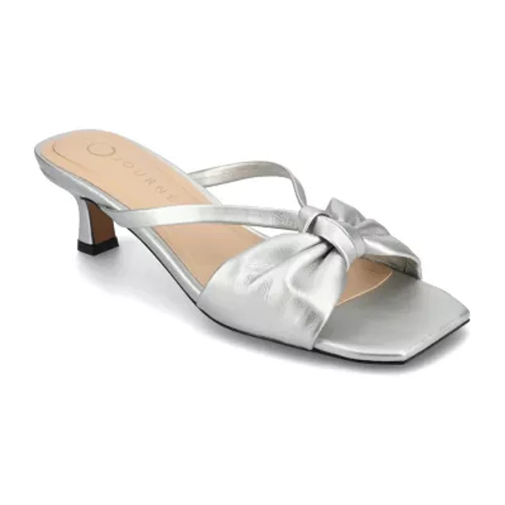 Journee Collection Womens Starling Heeled Sandals
