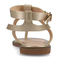 Journee Collection Womens Tangie Ankle Strap Flat Sandals