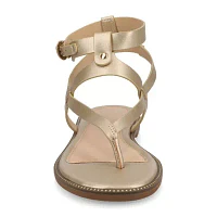 Journee Collection Womens Tangie Ankle Strap Flat Sandals