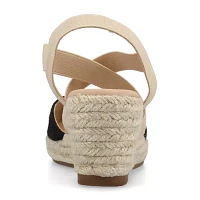 Journee Collection Womens Ashlee Wedge Sandals