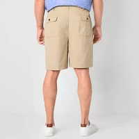 St. John's Bay Hiking 10" Mens Big and Tall Stretch Fabric Cargo Short