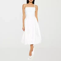 Forever 21 Bubble Hem Womens Sleeveless Drop Waist Dress Juniors
