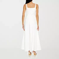 Forever 21 Womens Sleeveless Drop Waist Dress Juniors