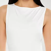 Forever 21 Womens Boat Neck Sleeveless Bodysuit Juniors