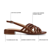 Journee Collection Womens Cassandra Flat Sandals