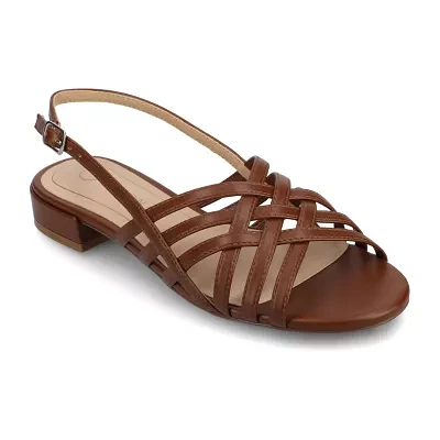 Journee Collection Womens Cassandra Flat Sandals