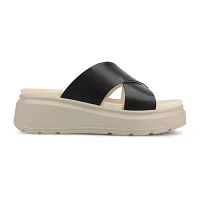 Journee Collection Womens Cathie Slide Sandals