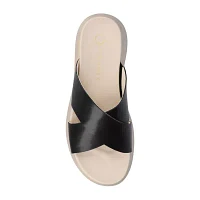 Journee Collection Womens Cathie Slide Sandals