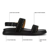 Journee Collection Womens Milie Flat Sandals