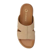Journee Collection Womens Misey Flat Sandals