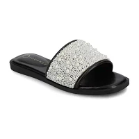 Journee Collection Womens Precly Flat Sandals