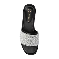 Journee Collection Womens Precly Flat Sandals