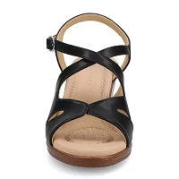 Journee Collection Womens Kedzieii Wedge Sandals