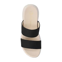 Journee Collection Womens Janis Flat Sandals