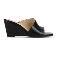 Journee Collection Womens Clementine Wedge Sandals