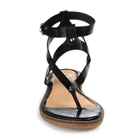Journee Collection Womens Tangie Flat Sandals