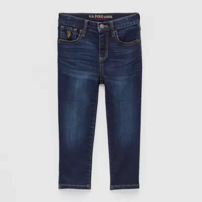 U.S. Polo Assn. Toddler Boys Straight Pull-On Pants