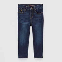 U.S. Polo Assn. Toddler Boys Straight Pull-On Pants