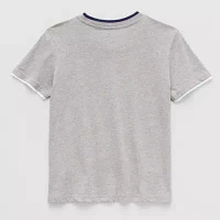 U.S. Polo Assn. Little & Big Boys Embroidered Crew Neck Short Sleeve T-Shirt
