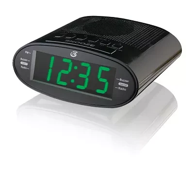 GPX Dual Alarm Clock AM/FM Radio