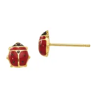 Made in Italy 14K Gold 5.5mm Stud Earrings