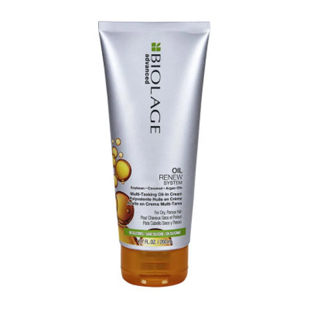 Biolage Oil Renew Multi-Taking Oil-In-Cream Hair Cream-6.8 oz.