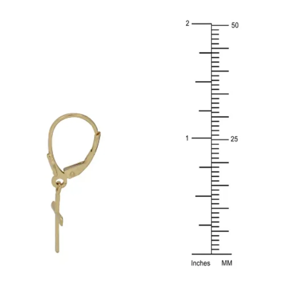 14K Gold Drop Earrings