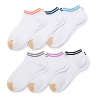 Gold Toe Cushion 6 Pair Liner Socks - Womens