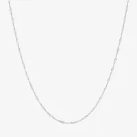 Silver Reflections Pure Over Brass 18-24" Chain Necklace