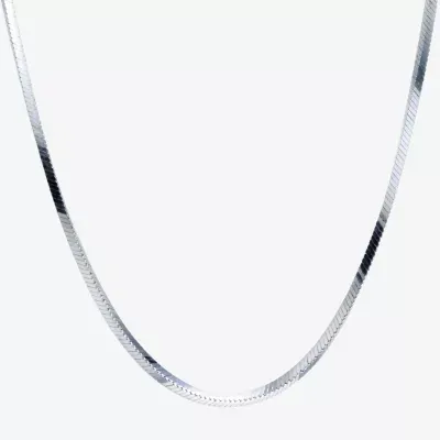 Silver Treasures Made in Italy Sterling Silver 18-24" Snake Chain Necklace