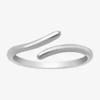 Itsy Bitsy Sterling Silver Bypass  Band