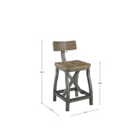 INK+IVY Lancaster Dining Room Collection Counter Height Bar Stool