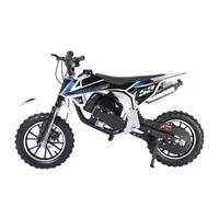 Warrior 52cc 2-Stroke Kids Gas Dirt Bike Black Ride-On Car