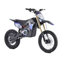 Mototec 48v Pro Electric Dirt Bike 1500w Lithium Blue Ride-On Car
