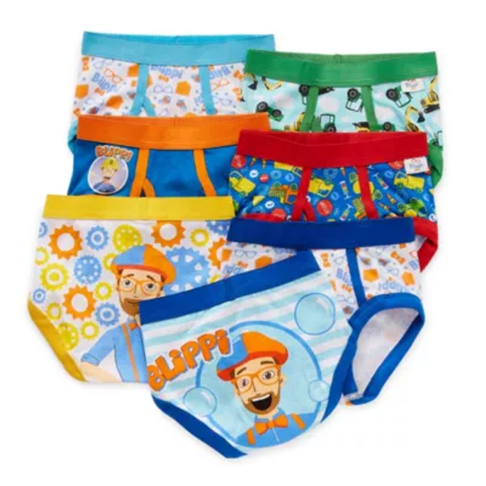 7-Pack Underwear Briefs for Toddler Boys