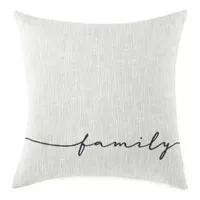 Linden Street Family Square Throw Pillow