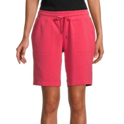 St. John's Bay Womens Mid Rise Bermuda Short