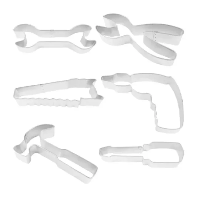 R&M International Mini Autumn Color 6 Piece Cookie Cutter Set 