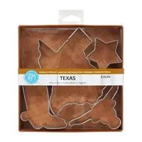 R&M International Llc Texas State 4-pc. Cookie Cutters