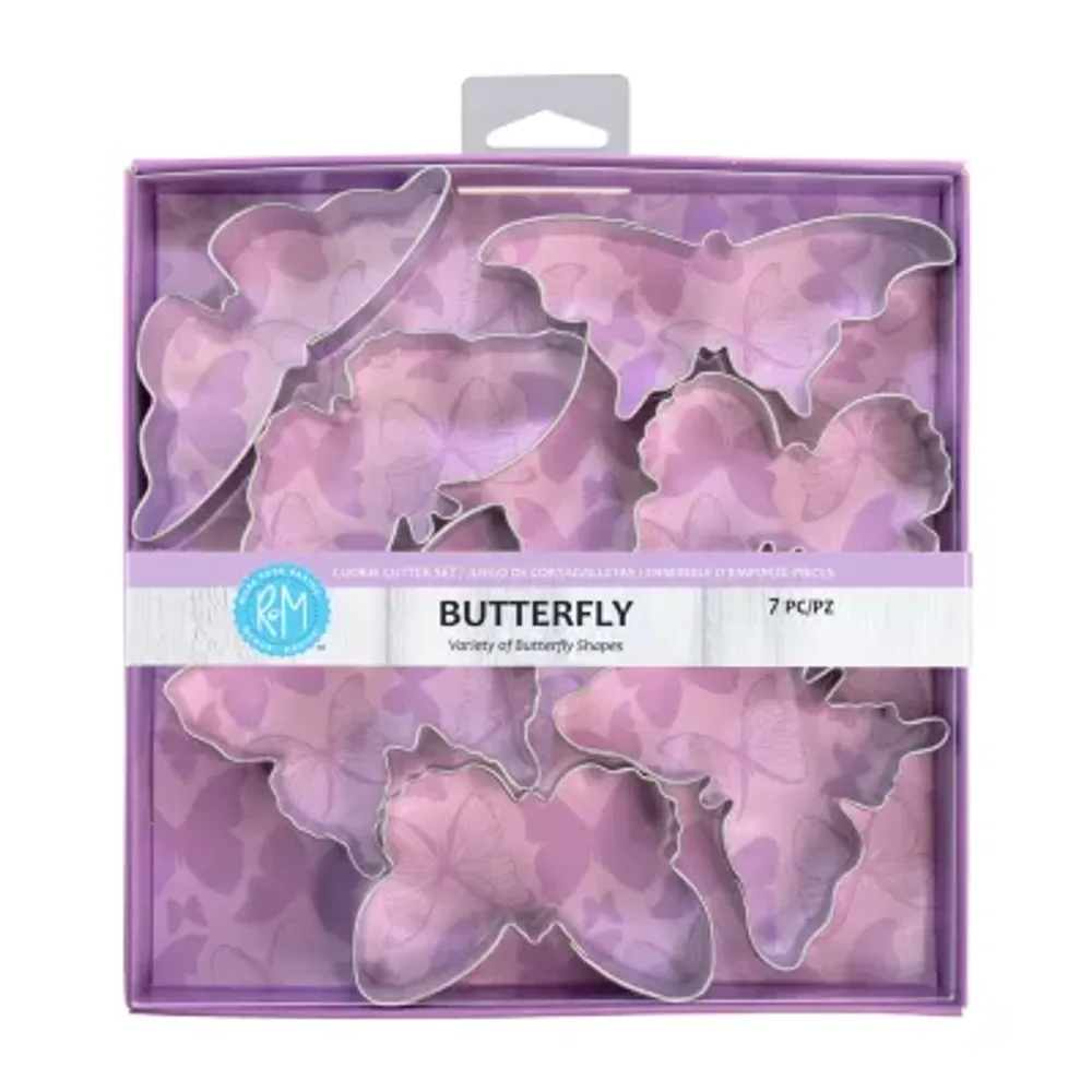 R&M International Llc Butterfly 7-pc. Cookie Cutters