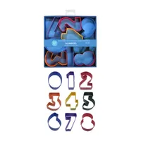 R&M International Llc Numbers 9-pc. Cookie Cutters