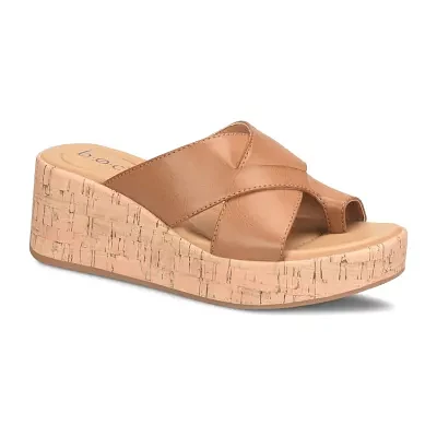 BOC by Born Womens Sunny Wedge Sandals