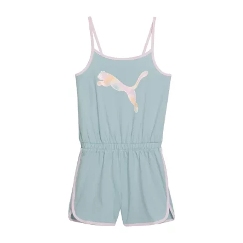 PUMA Big Girls Sleeveless Romper