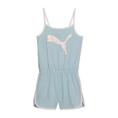 PUMA Big Girls Sleeveless Romper