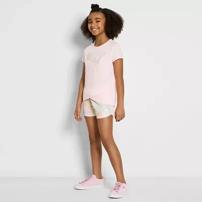 PUMA Big Girls 2-pc. Short Set