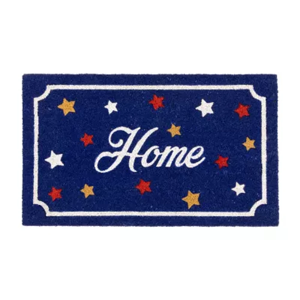 Northlight Coir Americana Outdoor Indoor Rectangular Doormats