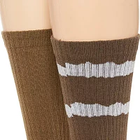 mutual weave Pair Crew Socks Mens