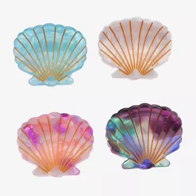 Bijoux Bar Shell 4-pc. Claw Hair Clip