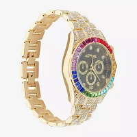 Ed Hardy Womens Gold Tone Bracelet Watch 14951g-42-G27