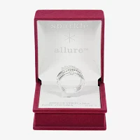 Sparkle Allure 4-pc. Cubic Zirconia Pure Silver Over Brass Ring Sets